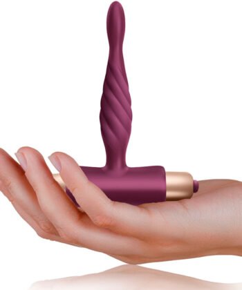 Visão alternativa de CLIMAXIMUM - KIT DARE VIBRADOR TORCIDO + PLUG ANAL INICIANTES