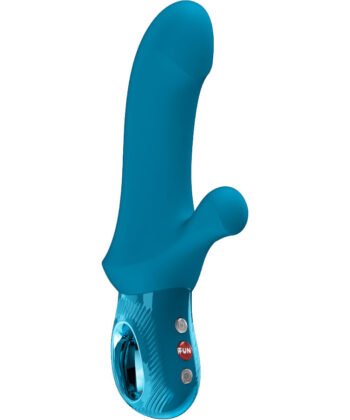 FUN FACTORY - BI STRONIC CURVE THRUSTING RABBIT PULSATORS AQUAMARINE