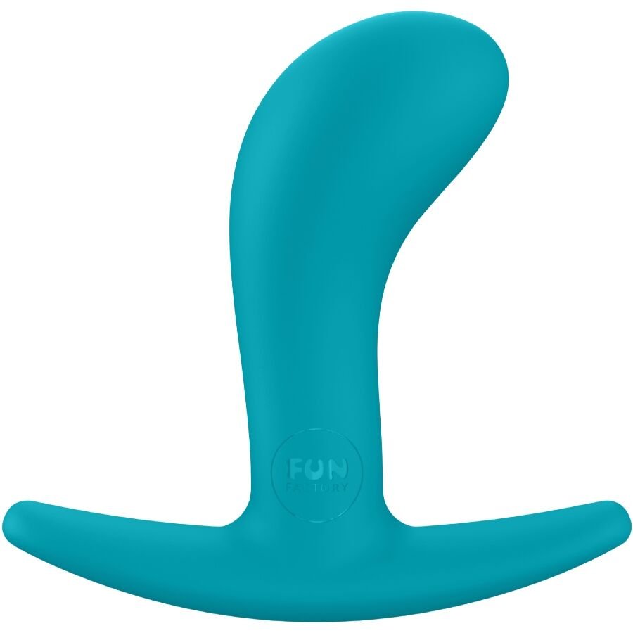 FUN FACTORY - PLUG ANAL EM FORMATO DE BUNDA TAMANHO P ÁGUA-MARINHA - Image 3