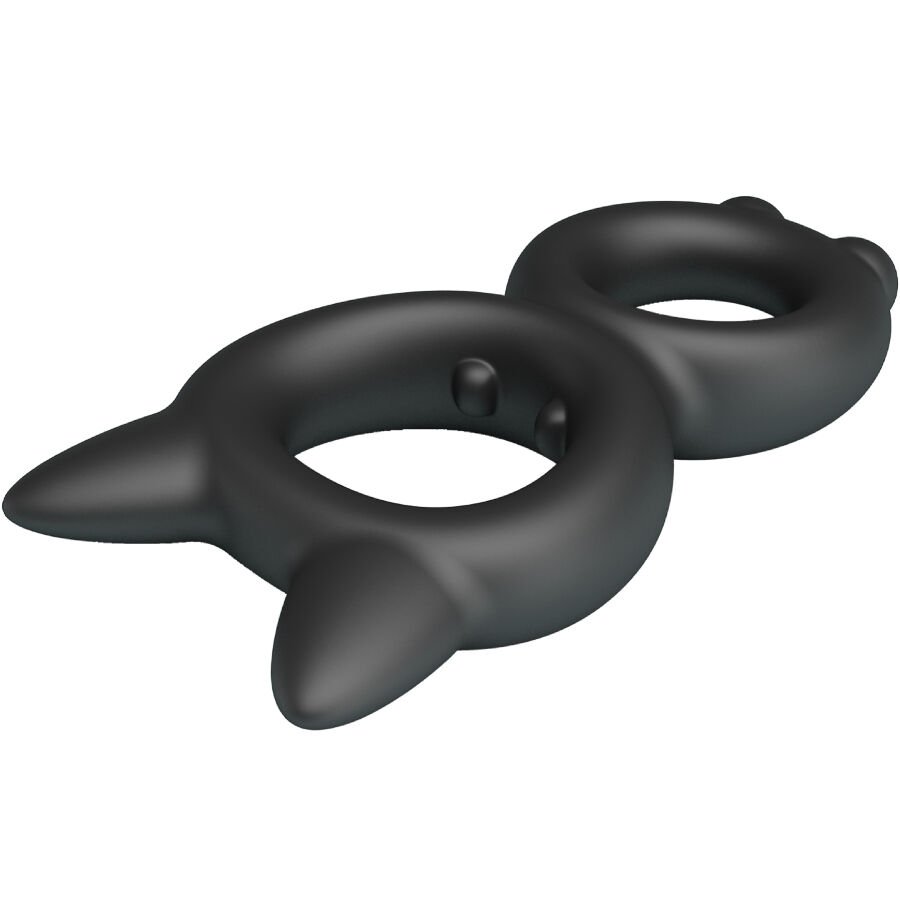CRAZY BULL - ANEL DUPLO DE SILICONE TORAN MODELO 20 - Imagem 5