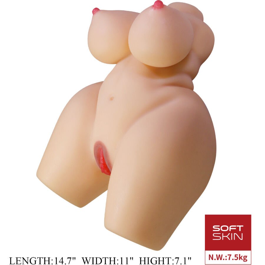 CRAZY BULL - GRACE TRONCO FEMININO REALISTA VAGINA E ANAL 7,5 KG - Image 2