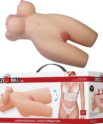 CRAZY BULL - MIA TRONCO FEMININO REALISTA VAGINA E ANAL 8,5 KG