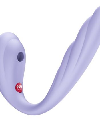 FUN FACTORY - VIBRADOR DE DUPLA PULSAÇÃO DE AR INSERÍVEL VIVACE ROXO - Imagem 2