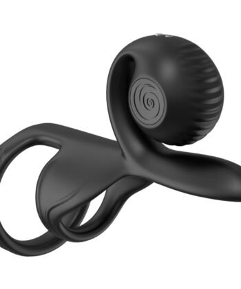 SNAIL VIBE - JOVI COUPLES RING CONTROLE REMOTO PRETO