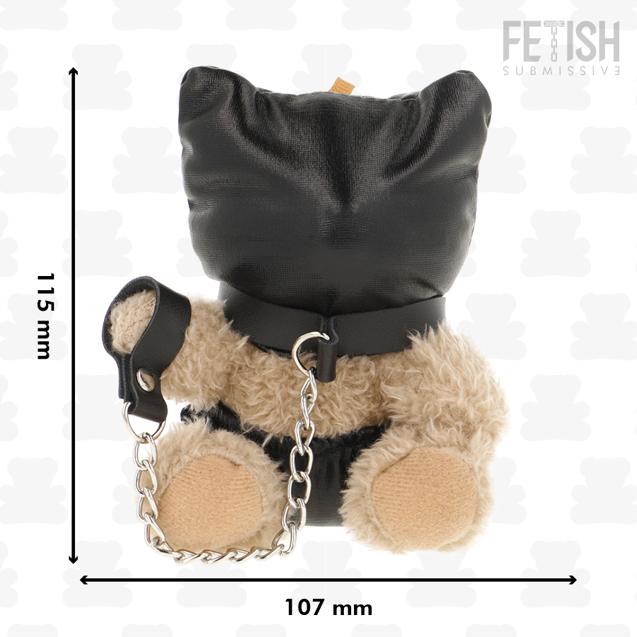 FETISH SUBMISSIVE - MOMO BDSM URSO DE PELÚCIA MODELO 8 - Imagem 4