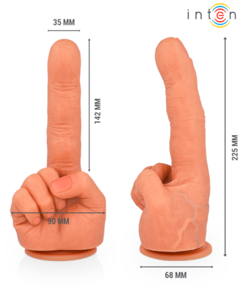 Visão alternativa de INTENSE - ESTIMULADOR DE PONTO G HUBERT MÃO FLEXÍVEL 14,2 CM