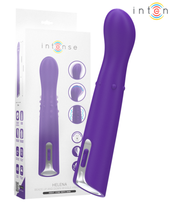 INTENSE - HELENA BEADS VIBRADOR WIGGLE UP & DOWN 13,5 CM