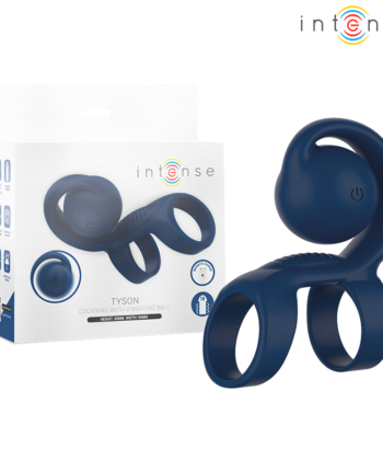 INTENSE - ANEL PENIANO TYSON COM BOLA VIBRATÓRIA Ø 3,2 CM
