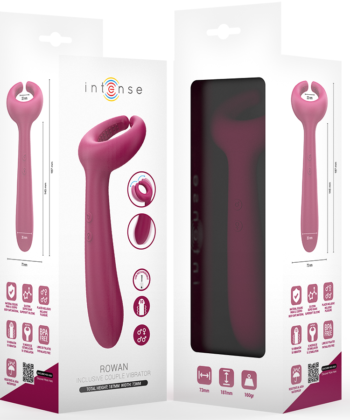Visão alternativa de INTENSE - VIBRADOR DE CASAL INCLUSIVO ROWAN