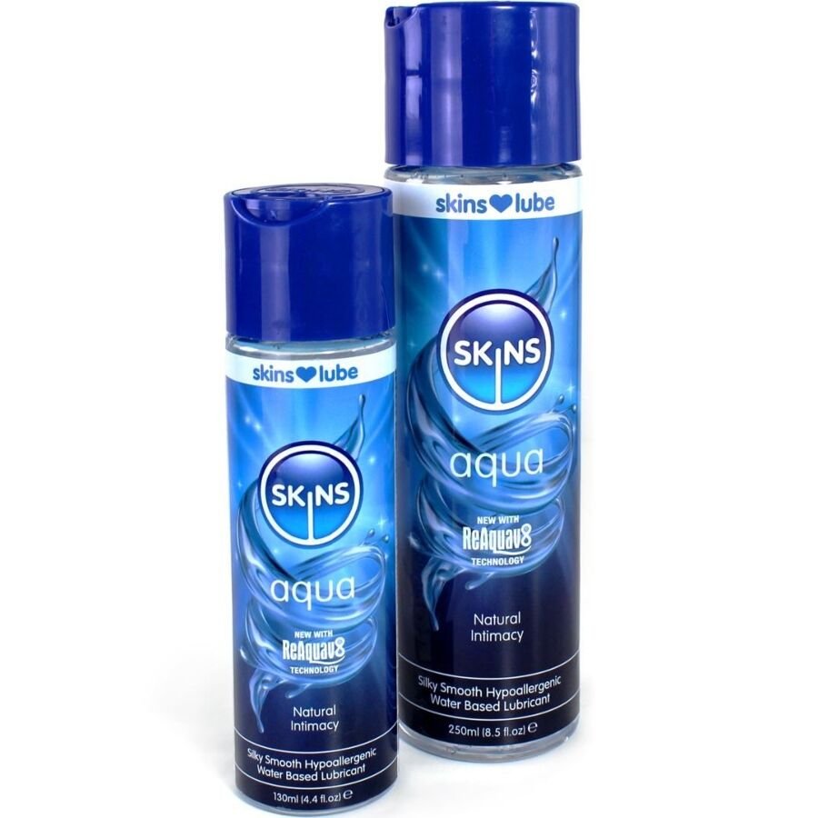SKINS - AQUA LUBRIFICANTE À BASE DE ÁGUA 250 ML - Image 2