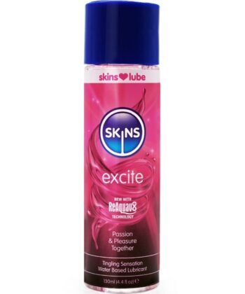 SKINS - EXCITE LUBRIFICANTE À BASE DE ÁGUA 130 ML