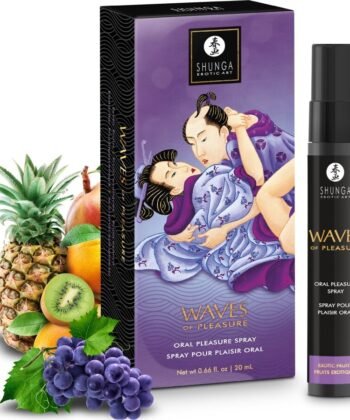 SHUNGA - SPRAY ORAL SEDUTOR DE PRAZER COM SABORES DE FRUTAS EXÓTICAS 20 ML