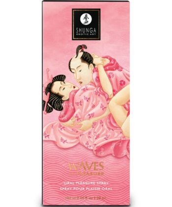 SHUNGA - SPRAY ORAL SEDUTOR DE PRAZER WAVES COM SABOR MELANCIA 20 ML - Image 3