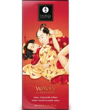 SHUNGA - SPRAY ORAL SEDUTOR DE MORANGO WAVES 20 ML - Imagem 3