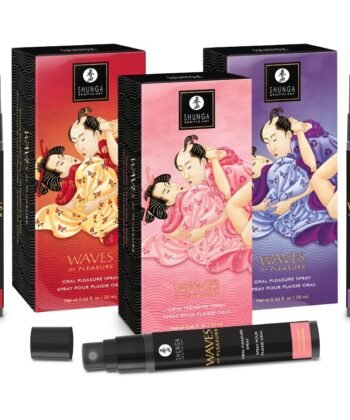 SHUNGA - SPRAY ORAL SEDUTOR DE MORANGO WAVES 20 ML - Imagem 5