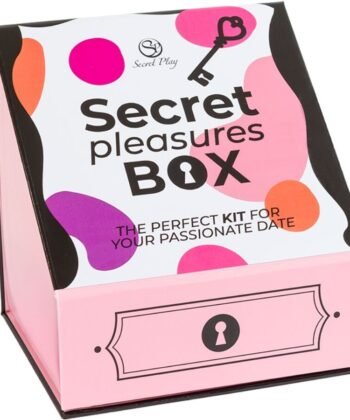 SECRET PLAY - CAIXA DE PRAZERES PARA CASAIS: DADOS + VIBRATÓRIO BALA + CANETA DE PENA
