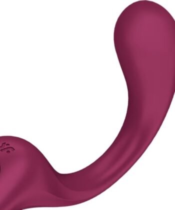 Visão alternativa de SATISFYER - G FOR GODDESS 2 RABBIT VIBRATOR BOTTLE BORDEAUX