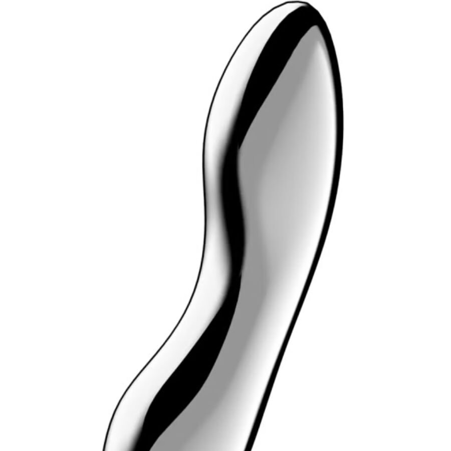 SATISFYER - COSMIC CREST 2 DILDO DE AÇO INOXIDÁVEL COM DUAS EXTREMIDADES - Imagem 3