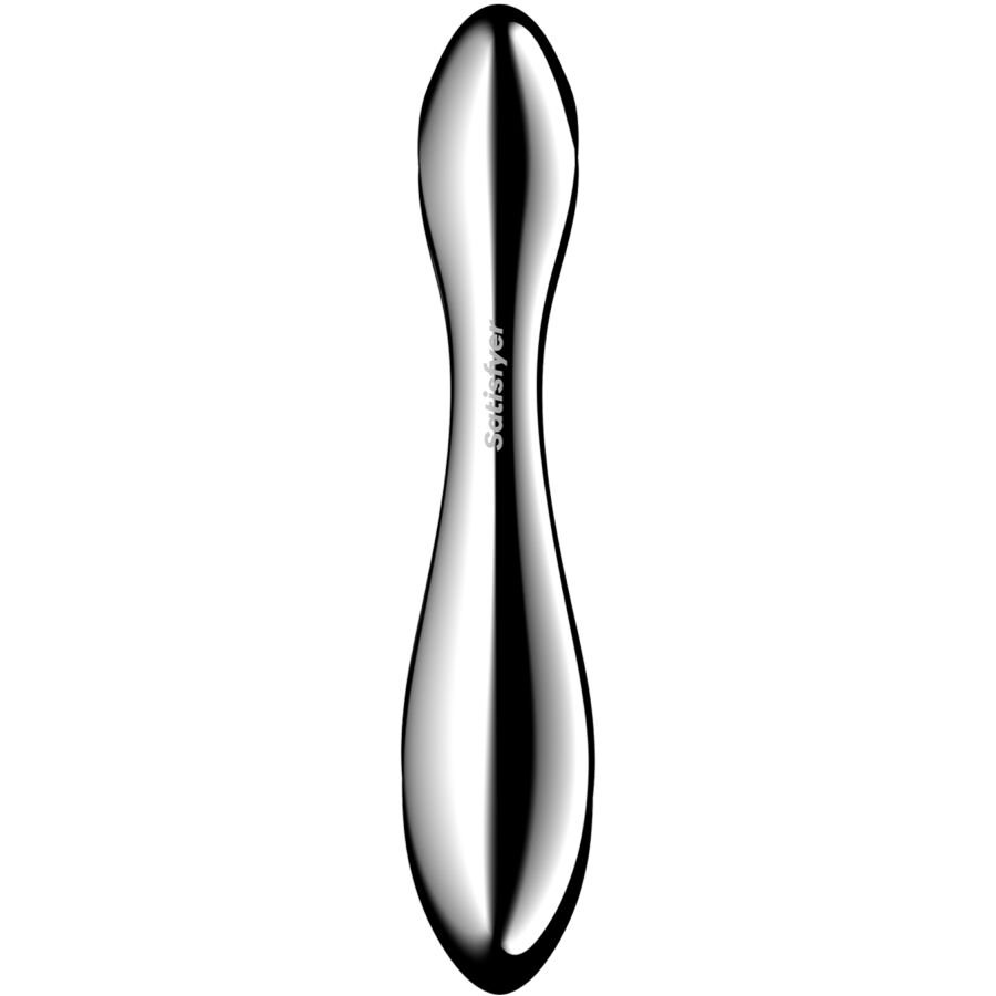 SATISFYER - PURE GRAVITY 2 DILDO DE AÇO INOXIDÁVEL COM DUAS EXTREMIDADES - Imagem 4