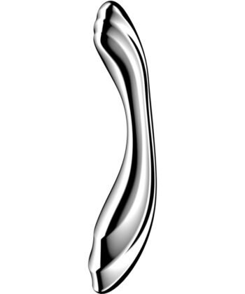 SATISFYER - PURE GRAVITY 2 DILDO DE AÇO INOXIDÁVEL COM DUAS EXTREMIDADES