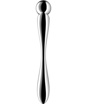 Visão alternativa de SATISFYER - STAR FORCE 2 DILDO DE AÇO INOXIDÁVEL COM DUAS EXTREMIDADES