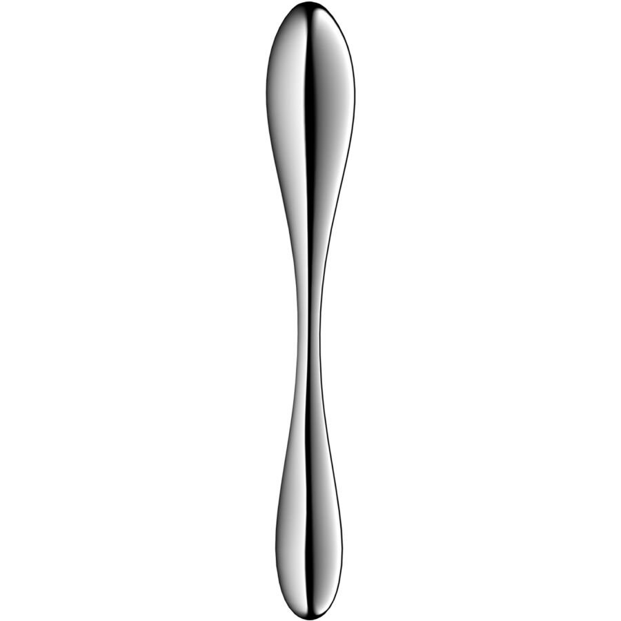 SATISFYER - STAR FORCE 3 DILDO DE AÇO INOXIDÁVEL COM DUAS EXTREMIDADES - Imagem 2