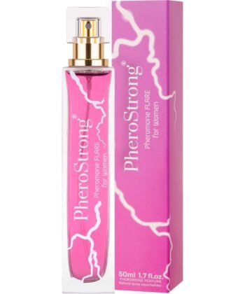 PHEROSTRONG - FLARE PERFUME COM FEROMÔNIOS PARA MULHERES 50 ML