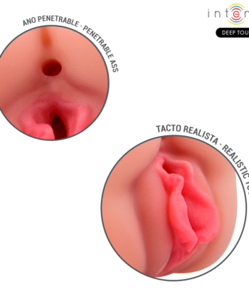 INTENSE DEEP TOUCH - MASTURBADOR RILEY COM DUPLA BOCA E VAGINA - Imagem 5