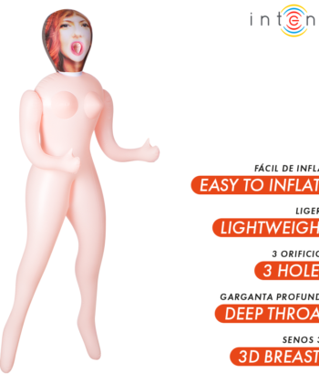 Visão alternativa de INTENSE DOLLS - BONECA INFLÁVEL SCARLETT COM TRÊS ORIFÍCIOS