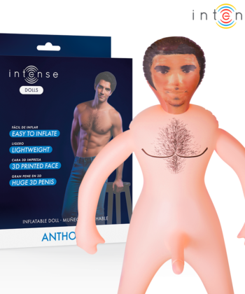 INTENSE DOLLS - BONECA INFLÁVEL ANTHONY COM PÊNIS 3D