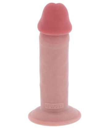 GET REAL - PÊNIS DE TPE DELUXE DE DUPLA DENSIDADE E ESPESSURA, 18 CM
