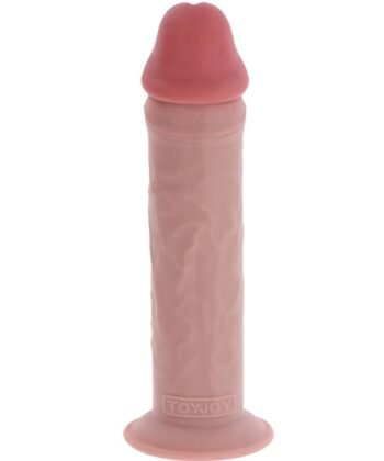 GET REAL - PÊNIS DE TPE DELUXE DE DUPLA DENSIDADE E ESPESSURA, 29,5 CM