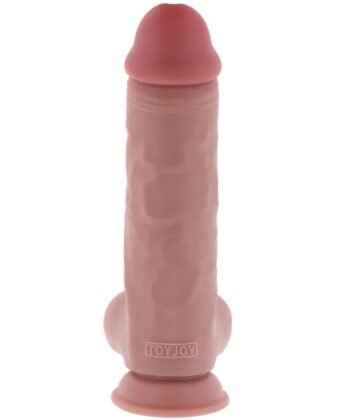 GET REAL - PÊNIS REALISTA DE LUXO COM TESTÍCULOS EXTRA GROSSOS DE 25 CM