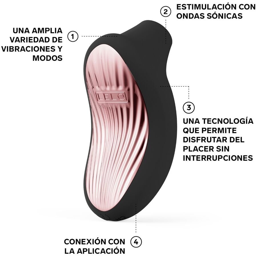 LELO - MASAJEADOR SÓNICO DE CLÍTORIS - Imagem 4