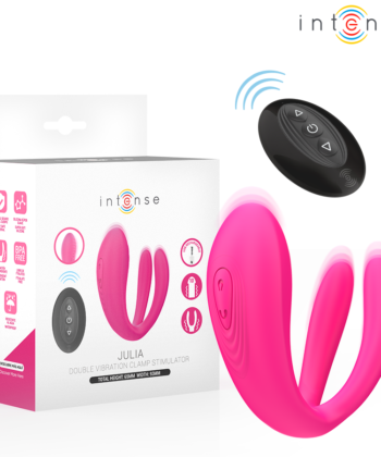 INTENSE - JULIA VIBRADOR DUPLO COM CONTROLE REMOTO