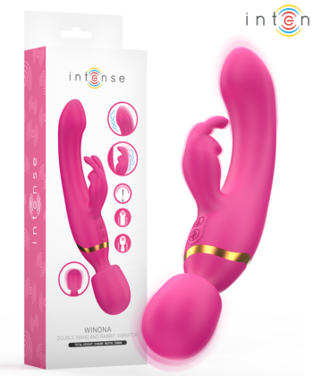 INTENSE - VIBRADOR DUPLO WINONA COELHO E VARINHA