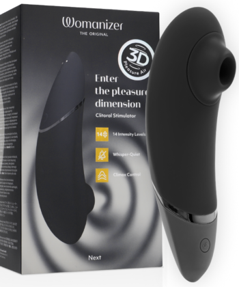 WOMANIZER - PRÓXIMO ESTIMULADOR CLITORIAL PRETO