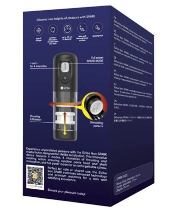 Visão alternativa de SNAIL VIBE - IKON SPARK MASTURBADOR COM ROTAÇÃO E IMPULSÃO