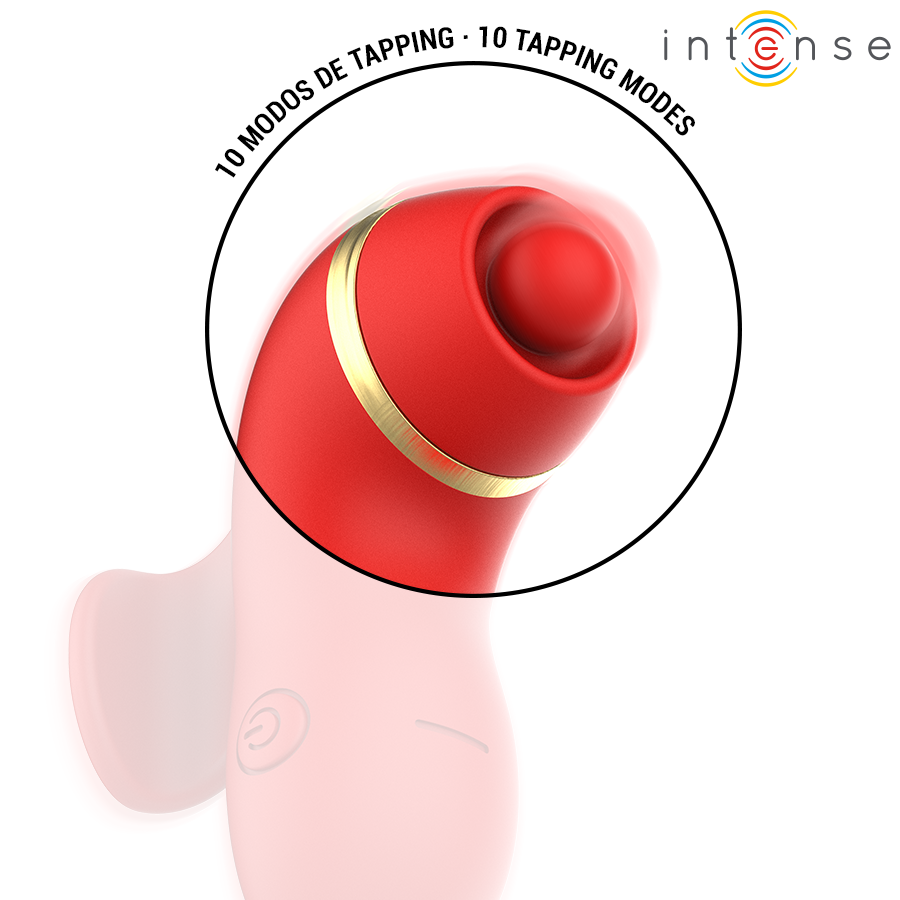 INTENSE - ESTIMULADOR DE PATTY COM 4 PONTAS, SUCÇÃO, TOQUES, CÓCEGAS E LAMBIDAS - Image 5