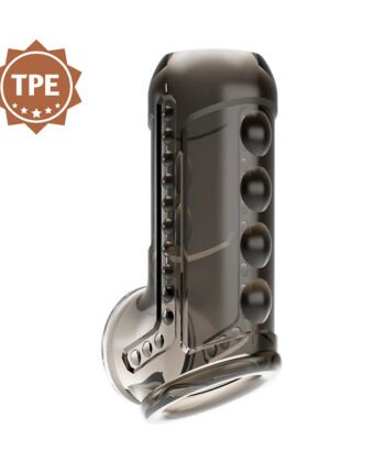 Visão alternativa de PRETTY LOVE - CAPA TEXTURIZADA PARA PÊNIS
