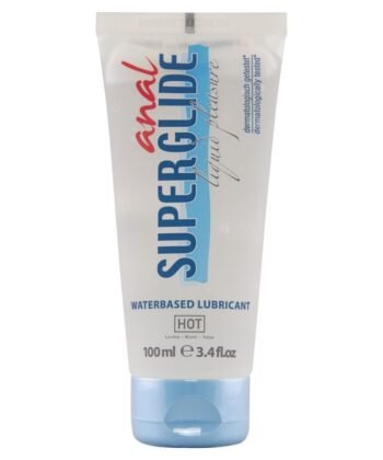 HOT - ANAL SUPERGLIDE LUBRIFICANTE LÍQUIDO PARA PRAZER ANAL 100 ML