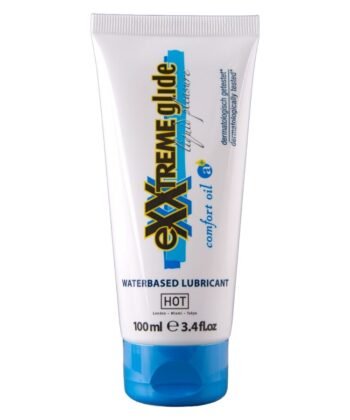 HOT - EXXTREME GLIDE LUBRIFICANTE À BASE DE ÁGUA + ÓLEO CONFORT A+ 100 ML