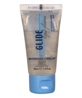 HOT - GLIDE LIQUID PLEASURE LUBRIFICANTE À BASE DE ÁGUA 30 ML