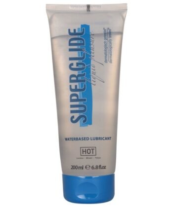 HOT - SUPERGLIDE LUBRIFICANTE À BASE DE ÁGUA 200 ML