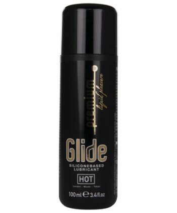 HOT - LUBRIFICANTE PREMIUM SILICONE GLIDE À BASE DE SILICONE 100 ML