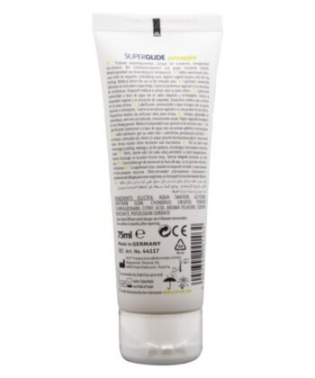 Visão alternativa de HOT - SUPERGLIDE LUBRIFICANTE COMESTÍVEL À BASE DE ÁGUA COM SABOR ABACAXI 75 ML