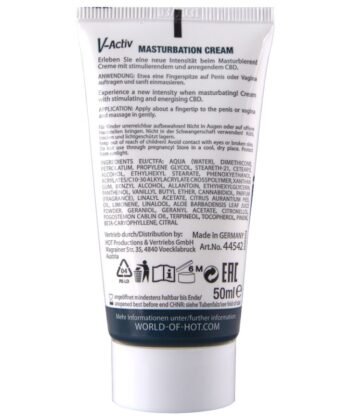 HOT - CREME PARA MASTURBAÇÃO COM CBD - UNISSEX 100ML - Image 5
