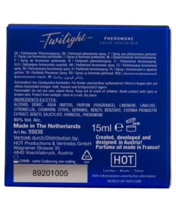 Visão alternativa de HOT - TWILIGHT PHEROMONE PARFUM MEN 15 ML