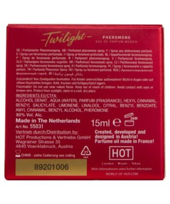Visão alternativa de HOT - TWILIGHT PHEROMONE PARFUM WOMEN 15 ML