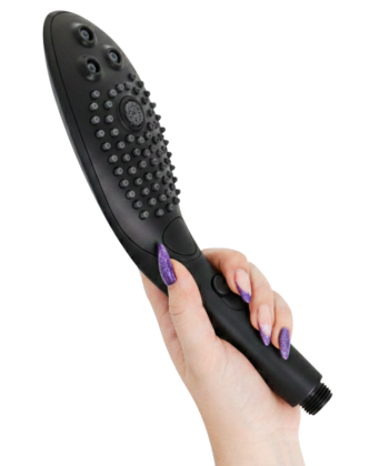 Visão alternativa de WOMANIZER - CHUVEIRO ESTIMULANTE CLITORIAL WAVE PRETO